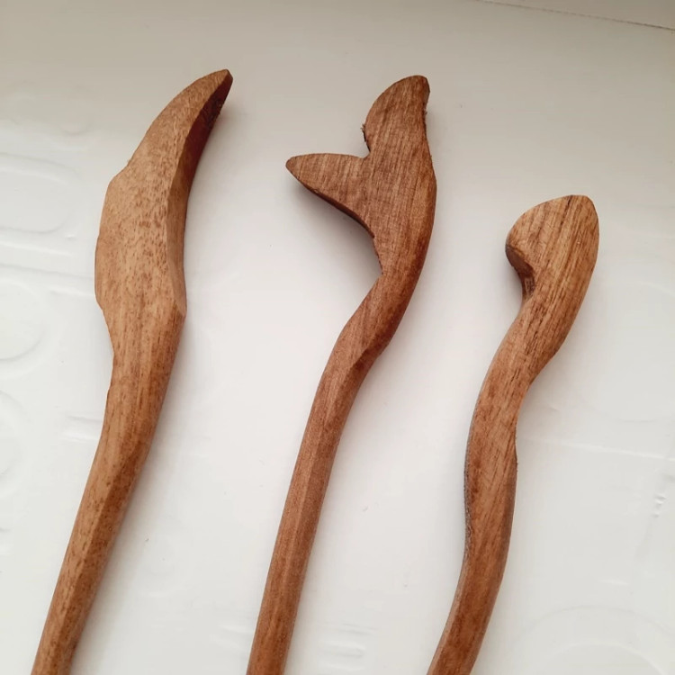 کانزاشی چوبی یا چابستیک مو