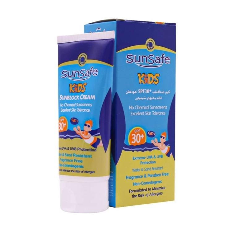 ضدآفتاب کودکان سان سیف spf30