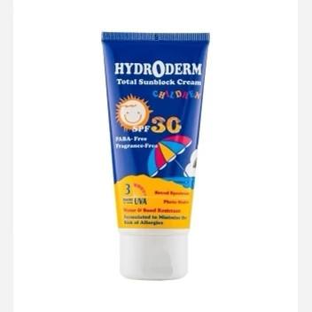 ضدآفتاب کودکان هیدرودرم spF 30