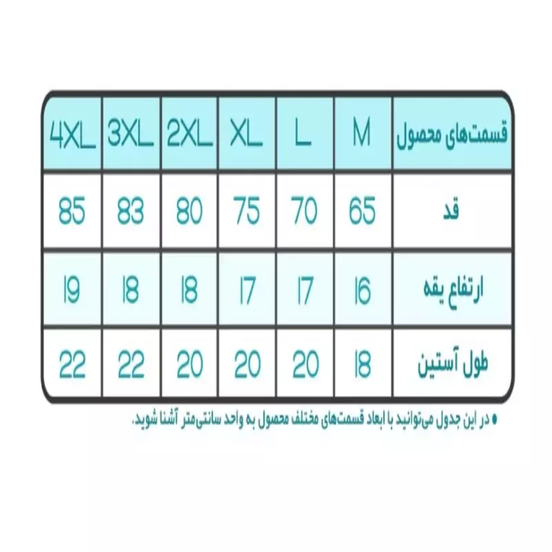 زیرپوش مردانه نیم آستین و رکابی جنس نخ پنبه درجه یک سفید دارای سایزبندی