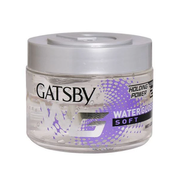 ژل مو گتسبی سفید مدل سافت 300 گرمی Gatsby Water Gloss Soft Hair Gel