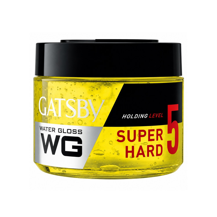 ژل مو قوی گتسبی سری WATER GLOSS مدل SUPER HARD شماره 5 وزن 300 گرم